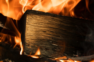 炎　焚き火