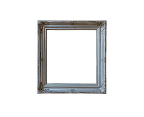 Elegant Ornate White Wooden Picture Frame, Perfect for Vintage, Shabby Chic, or Classic Home Decor