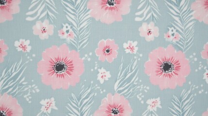 Floral pattern design home decor textile art indoor close-up aesthetic appeal