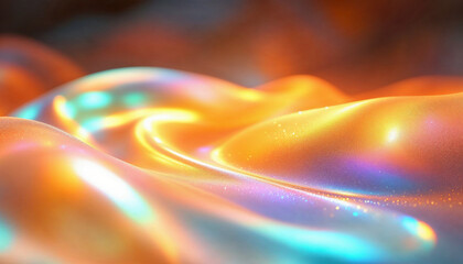 abstract background with glowing circles