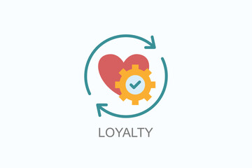 Loyalty Icon Or Logo Isolated Illustration