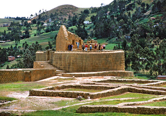 Ruinas Incas de Ingapirca. Equador.