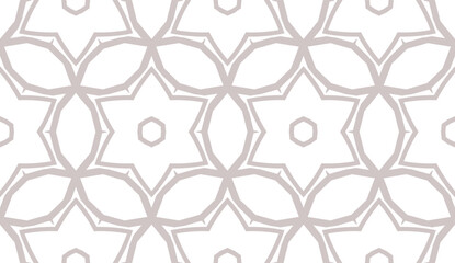 Geometric pattern. Seamless line art design. Vector illustration. For the design, printing, presentations, wallpapers