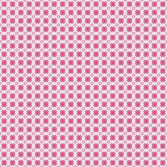 Pink Floral Geometric Seamless Pattern – Delicate Abstract Design