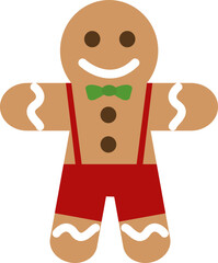 Christmas Cookies or Gingerbread Man Biscuit