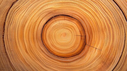 Fototapeta premium Close-Up View of Clean Wooden Texture with Natural Patterns
