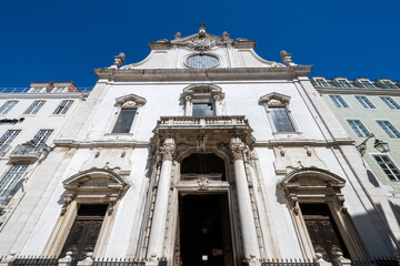 Obraz premium Church of Saint Dominic - Lisbon, Portugal