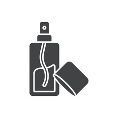 perfume icon simple filled symbol vector