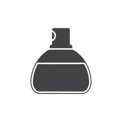 perfume icon simple filled symbol vector