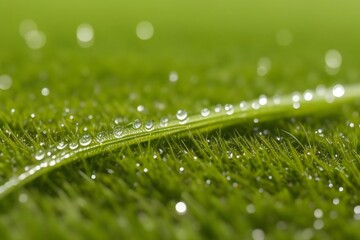 Water Drops in grass