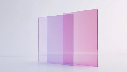 Abstract Still Life with Glass Panels