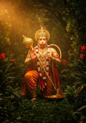 Fototapeta premium Lord Hanuman | Hanuman Jayaniti
