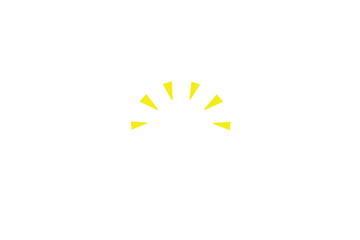 Obraz premium shine sunburst sparkle ray elements, 3D