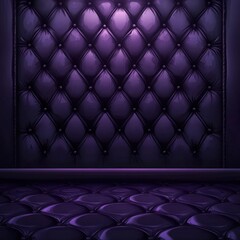 Luxurious Purple Leather Upholstery Background