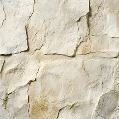 Fototapeta premium Beige Stone Wall Texture, Natural Surface with Rough Edges and Earthy Tones, Ideal for Architecture, Construction, and Design Projects with its Unique Details