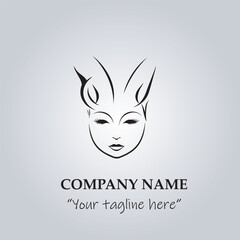 cat logo vector illustration