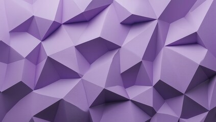 Obraz premium Modern wallpaper look with dark lavender geometric designs.
