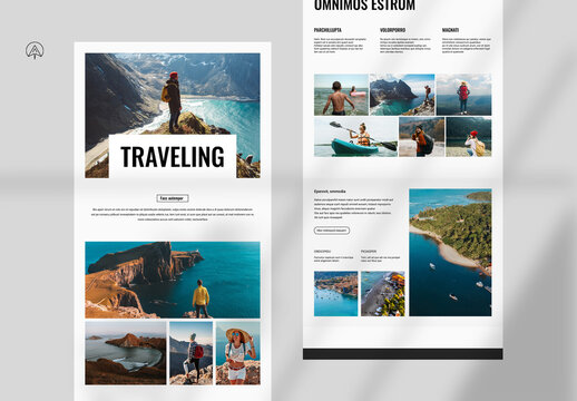 Traveling News Letter Template