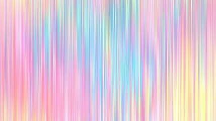 Obraz premium iridescent rainbow corrugated ribbed glass background texture. Soft pastel holographic frosted window refraction pattern. Modern blurry pearlescent unicorn foil abstract 