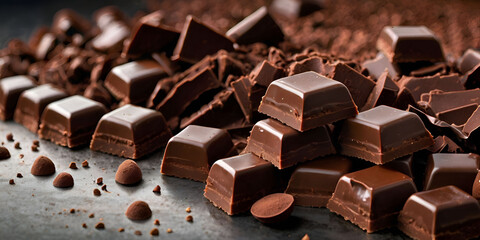 dark chocolate with nuts