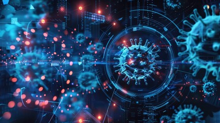 Obraz premium secure endpoint protection and anti-malware measures