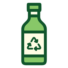 Recycled Bottle Icon