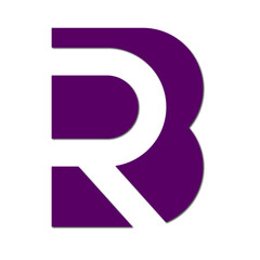 creative modern color full letter logo design