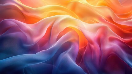 Obraz premium Stunning Gradient Fabric Design