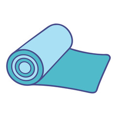 Yoga Mat Icon
