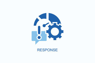 Response Icon Or Logo Isolated Illustration