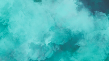 Soft blue watercolor cloudscape, dreamy sky texture. Abstract Blue Watercolor Wash Background Texture