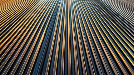 Fototapeta premium close-up photography of solar panel surface textures, reflecting beams of sunlight, intricate details of photovoltaic cells, sharp focus with a high-contrast modern aesthetic
