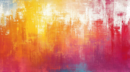 Abstract background with textured paint in modern bright tones, creating a blurred effect. Empty space on the side suggests chaos, perfect for captions and evoking emotions