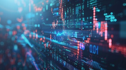 abstract financial technology solutions and innovations