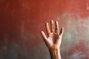 Hands Against Hunger hand finger gesturing.