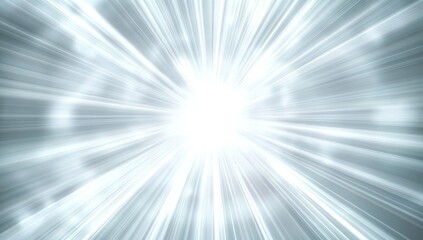 Obraz premium Abstract light burst, radiating beams, bright, white, glowing center.