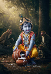 Shree Krishna for Janmashtami