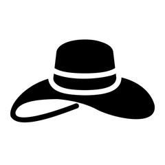 pamela hat Solid icon