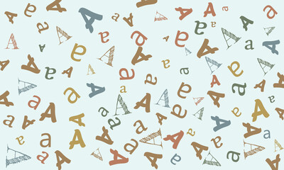 A creative vector background filled with numerous 