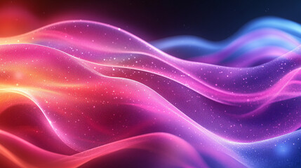 rainbow digital composition with a blurred background symbolizing innovation, technology, and the future. The modern tone represents creativity, transformation, and the digital world