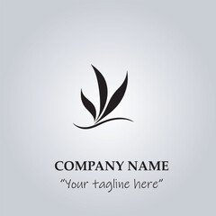 Tree logo company vector illustration