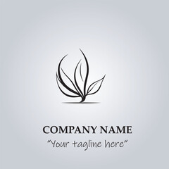 Tree logo company vector illustration