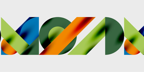 Modern abstract background featuring circles, lines, and triangles in a dynamic geometric composition. Perfect for stylish, tech, or creative-themed designs