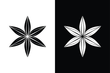 Versatile Star Anise Silhouettes for Seasonal Graphics