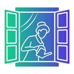 window Gradient icon