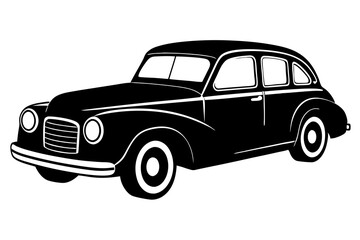 vintage car vector