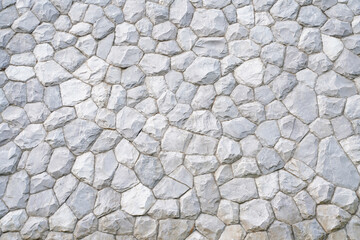 white natural stone wall pattern and background texture
