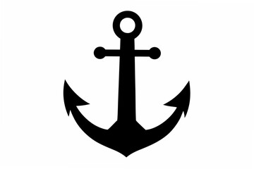 anchor  silhouette illustration