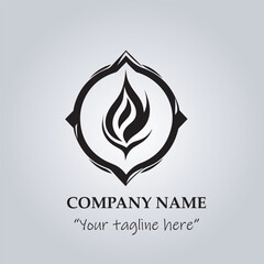 fire logo company illustration
