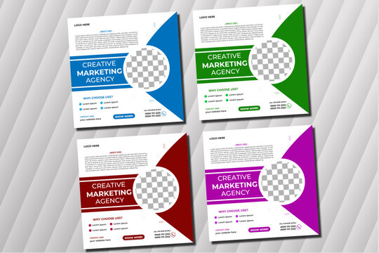 modern social media post design!